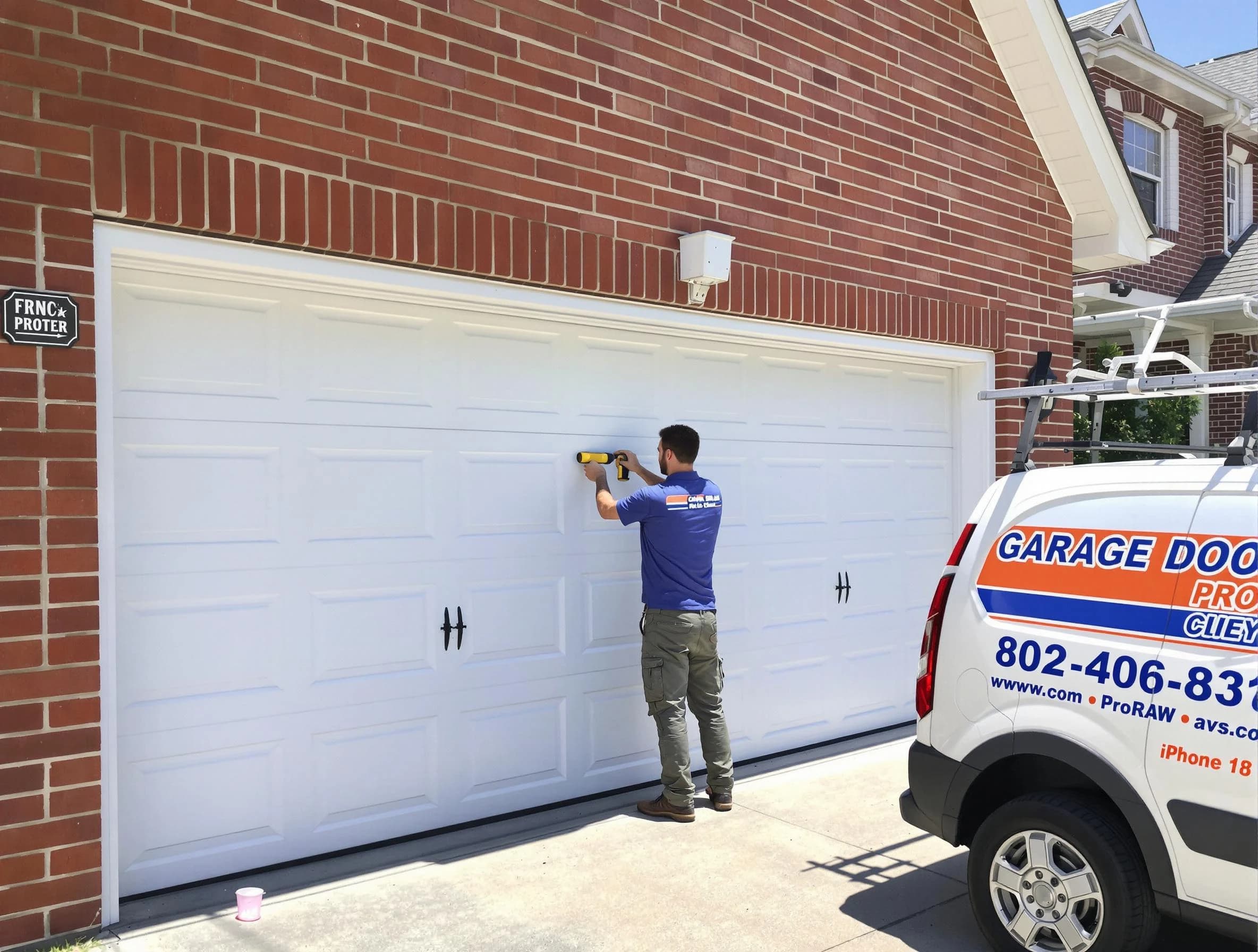 Local garage door repair service by Franklin Garage Door Repair in Franklin